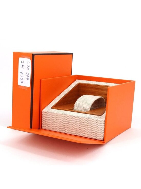 Hermes SS Quartz Watch Pink main image 7